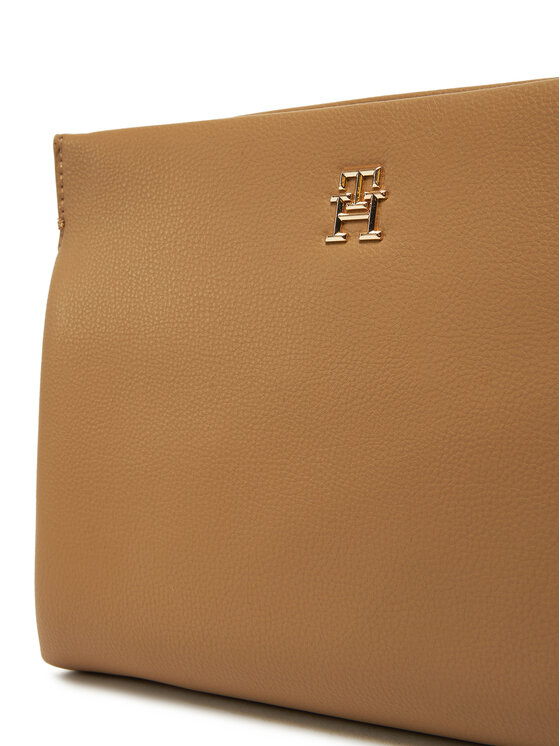 Geantă Tommy Hilfiger Th Legacy Mini Crossover AW0AW17225 Maro