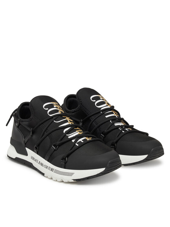 Versace Jeans Couture Снікерcи Versace Jeans Couture 78YA3SA6 Чорний