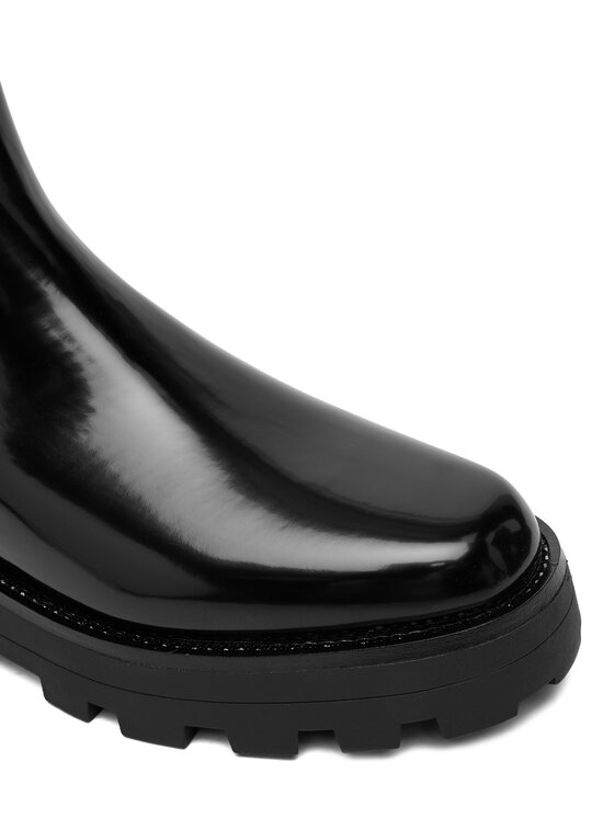 DKNY Členková obuv s elastickým prvkom DKNY Sanchit K4569875 Čierna