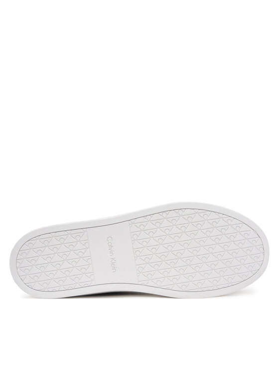 Calvin Klein Сникърси Calvin Klein Classic Cupsole Laceup Wt Mix YM0YM01429 Черен