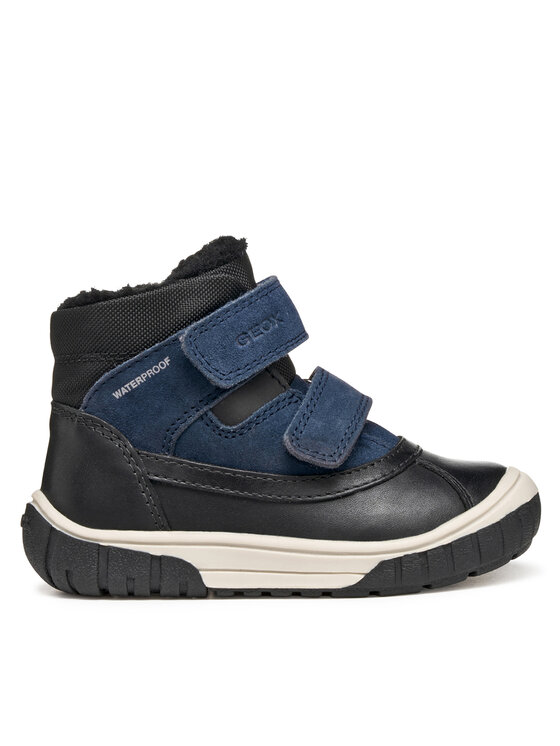 Geox Kozačky Geox B Omar Wpf B462DC 04322 C4429 S Tmavomodrá