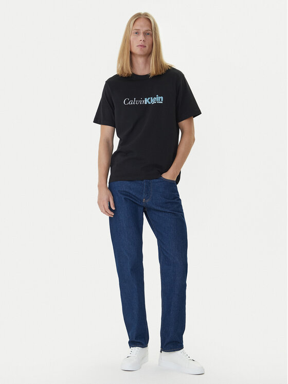 Calvin Klein Calvin Klein Camiseta LV04RD822G Negro Regular Fit