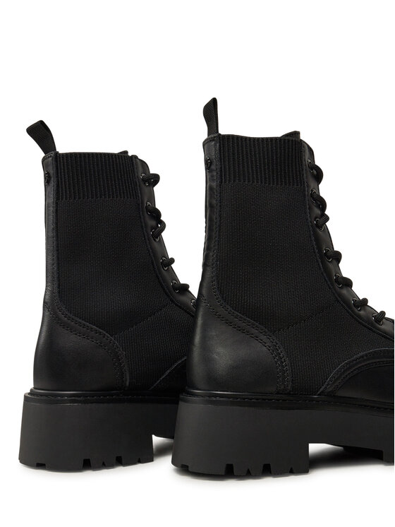 Aldo Šnurovacia obuv Aldo Talaleryknit 13838669 Čierna