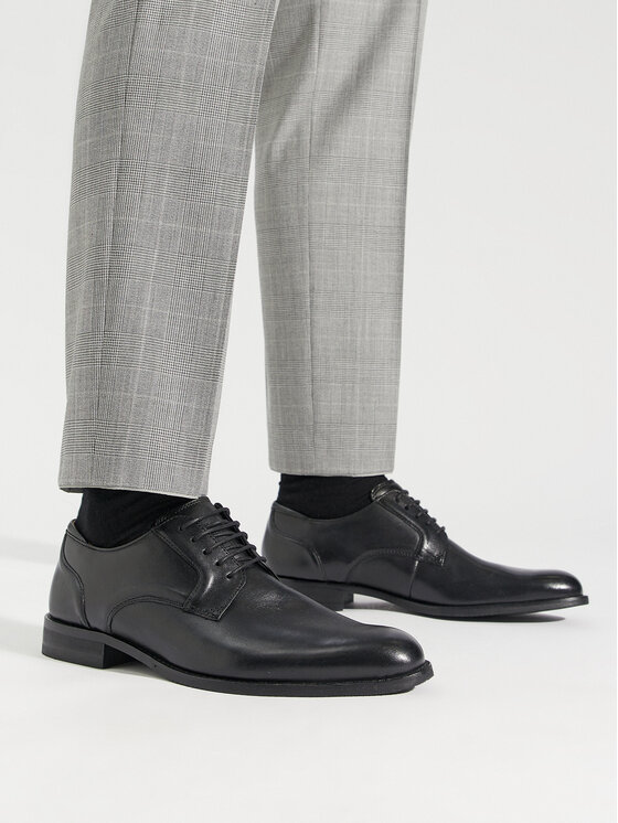 Clarks Pantofi Clarks Craftarlo Lace 26171449 Negru