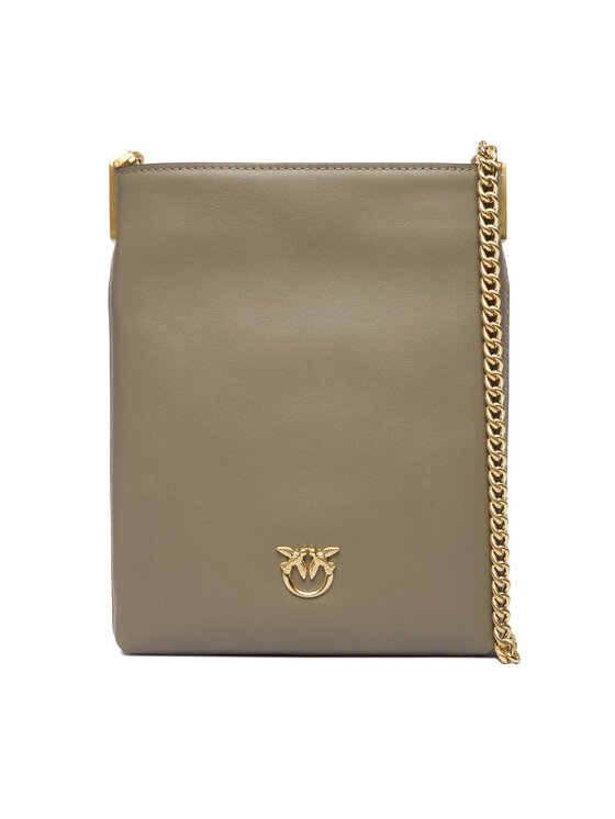 PINKO Сумка PINKO Flat Satchel AI 25-26 PCPL 105352 A0QO Сірий