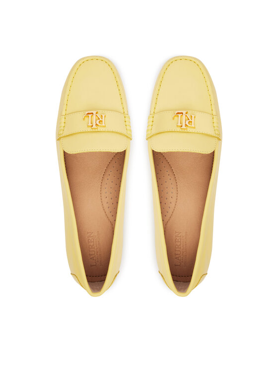 LAUREN RALPH LAUREN Mokasyny LAUREN RALPH LAUREN 802852847028 Żółty