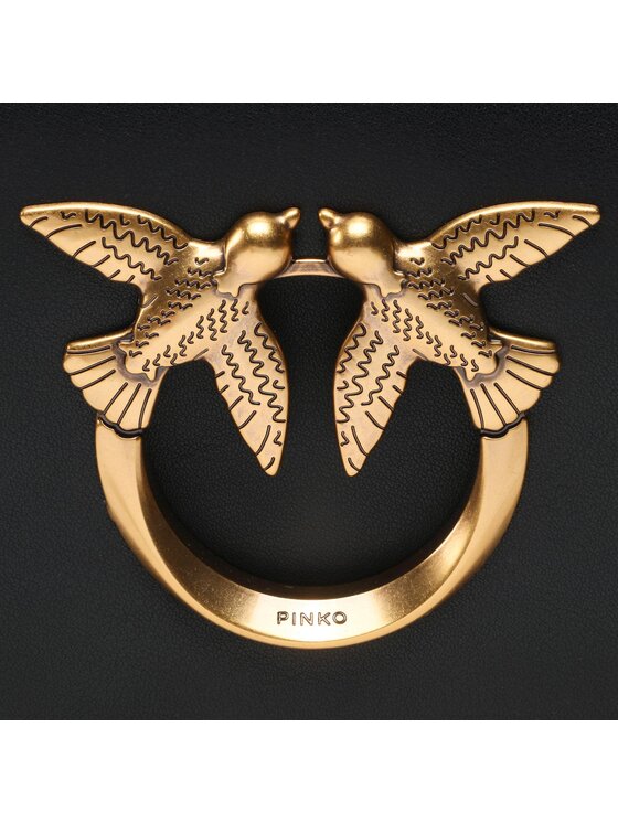 PINKO Torebka Pinko Love Click Baguette Mini Vitello Seta PE 23 PLTT100068 A0F1 Czarny