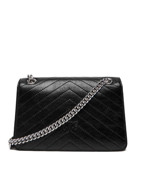 PINKO Kabelka PINKO Love One Light Mini Al 25-26 PLTT 106173 A2JC Čierna