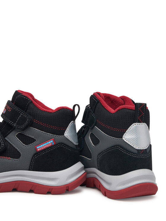 Skechers Ghete Skechers 406374L/BKRD Negru