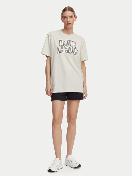 Under Armour Under Armour Camiseta Ua Rival Campus 6007883 Écru Oversize