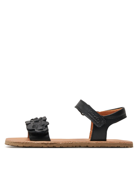 Froddo Босоніжки Froddo Barefoot Flexy Flowers G3150265-4 S Чорний