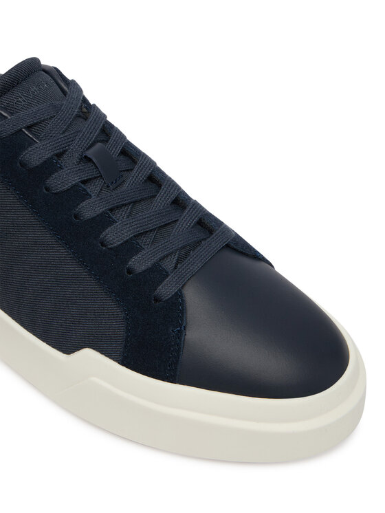 Calvin Klein Tenisice Calvin Klein Chunky Cupsole Laceup Cv Mix HM0HM02238 Tamnoplava