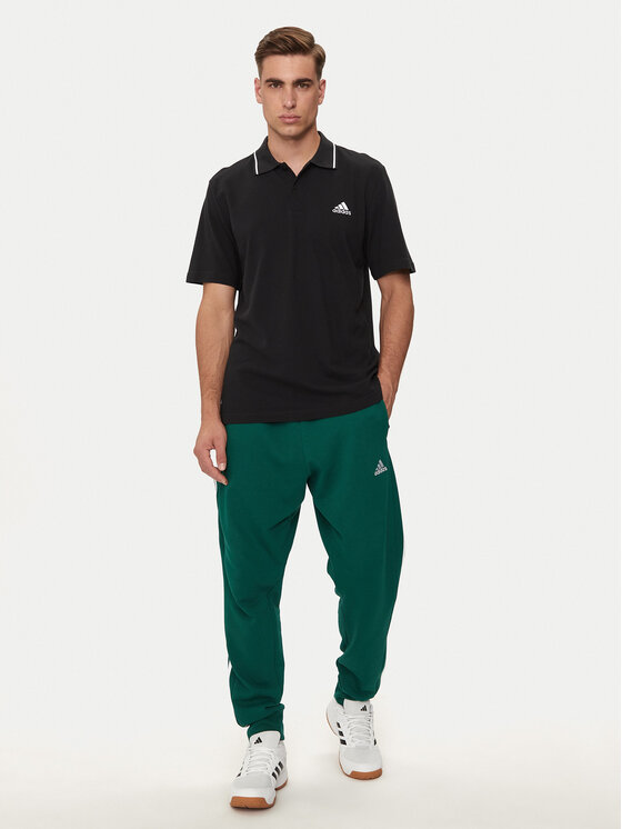 adidas adidas Поло Essentials IC9314 Чорний Regular Fit