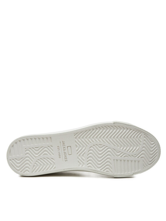 Jack & Jones Sneakersy Jack & Jones 12257789 Biela