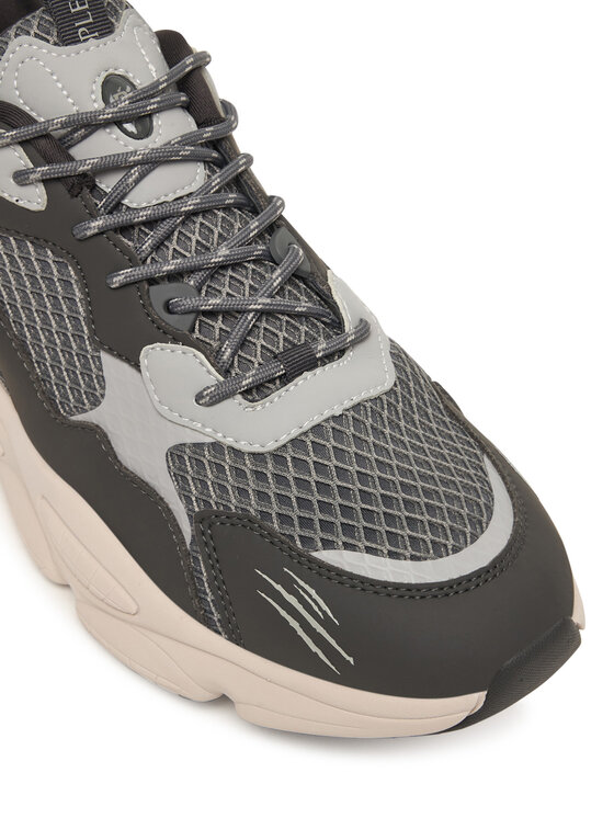 Plein Sport Снікерcи Plein Sport FAES USC0800 STE003N Сірий