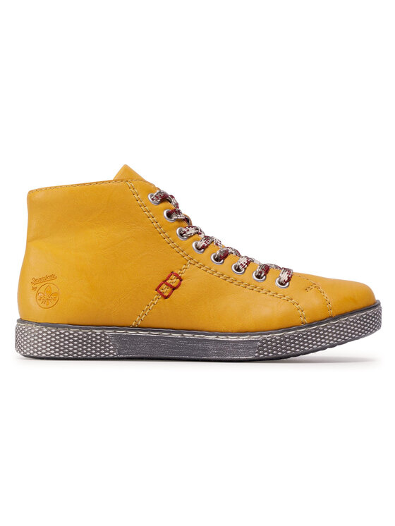 Rieker Botines planos Rieker Z1210-68 Amarillo