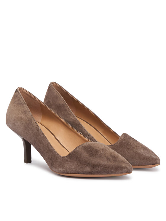 Geox Γοβάκια Geox D Kleopy D66YBC 21 C6029 Σκούρο μπεζ