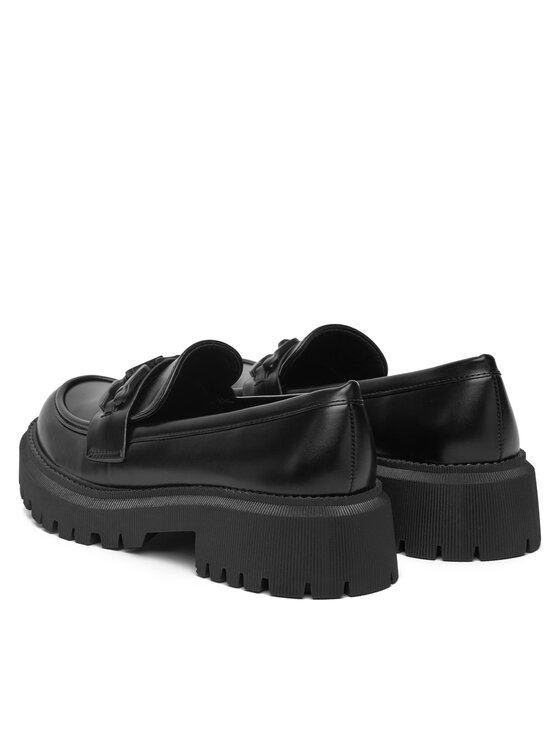 DeeZee Loafersy DeeZee BBT-22663-10 Černá