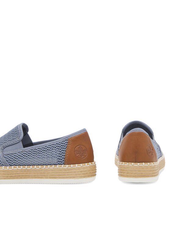 Rieker Espadrilles Rieker L7873-12 Zils