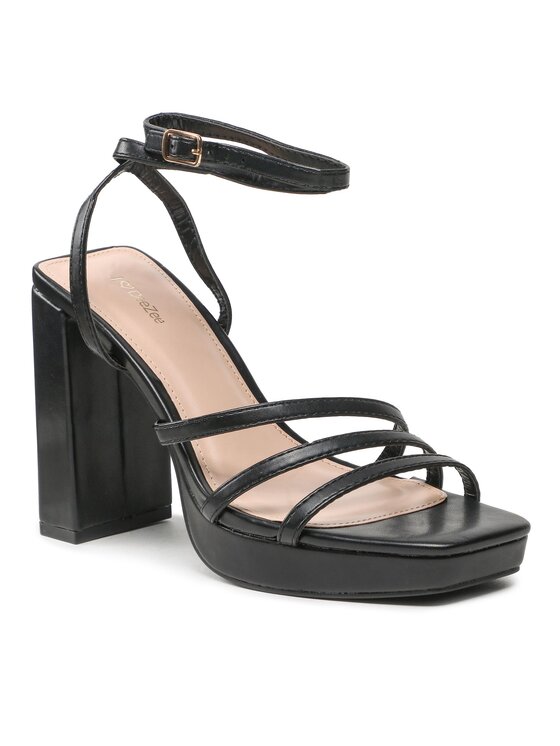 DeeZee Sandále DeeZee F048-5 Čierna