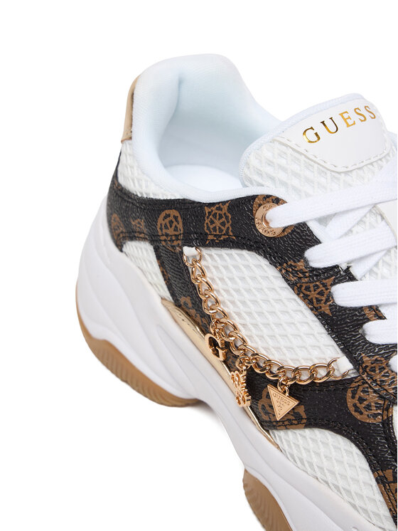 Guess Sneakersy Guess FLPHAR FAL12 Bílá