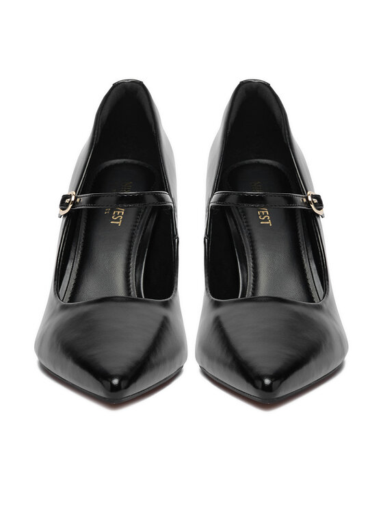 Nine West Pantofi cu toc subțire Nine West CEO-CD25-321-1 Negru