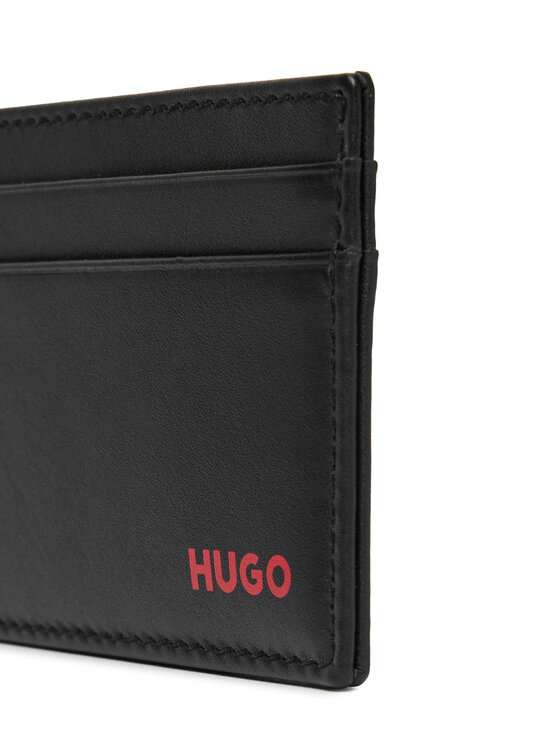 HUGO Etui na karty kredytowe HUGO 50570456 Czarny