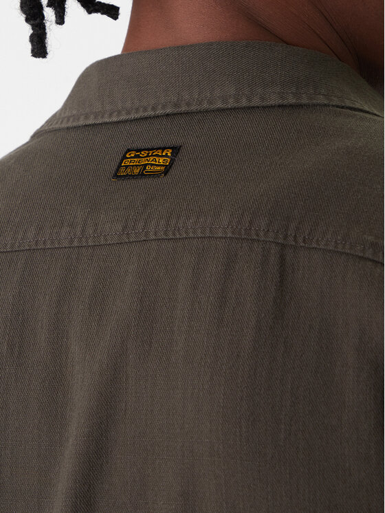 G-STAR G-Star Raw Сорочка Marine D24963-D454 Сірий Slim Fit