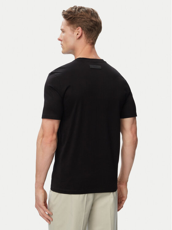 HUGO HUGO Футболка Dimerstee 50542969 Чорний Slim Fit