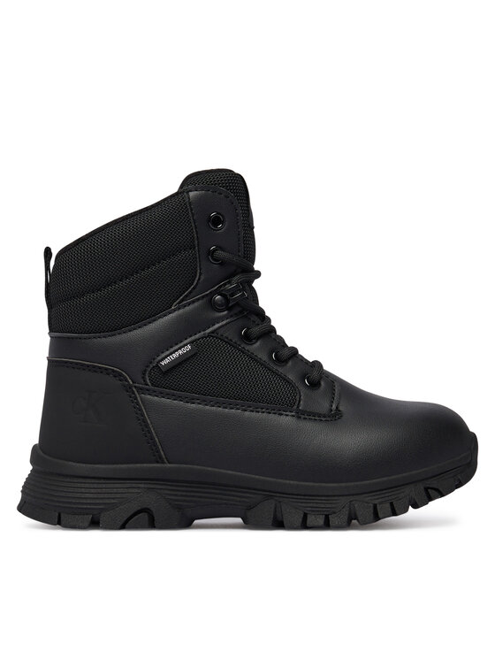 Calvin Klein Botas de nieve Calvin Klein Lace-Up Bootie V3X5-83190-1485 S Negro