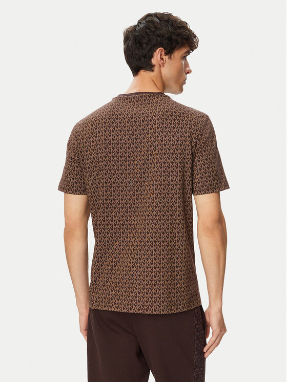 MICHAEL Michael Kors MICHAEL Michael Kors Camiseta CS5529A5KS Marrón oscuro Regular Fit