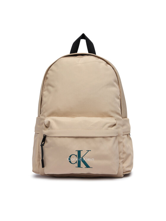 Calvin Klein Jeans Kuprinės Calvin Klein Jeans Solid Monologo Backpack IU0IU00731 Smėlio