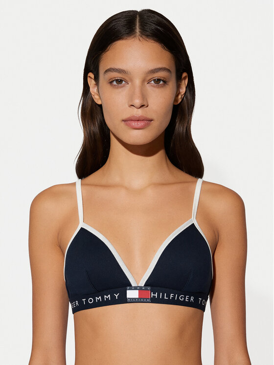 Tommy Hilfiger Tommy Hilfiger Bralette UW0UW06271 Azul marino