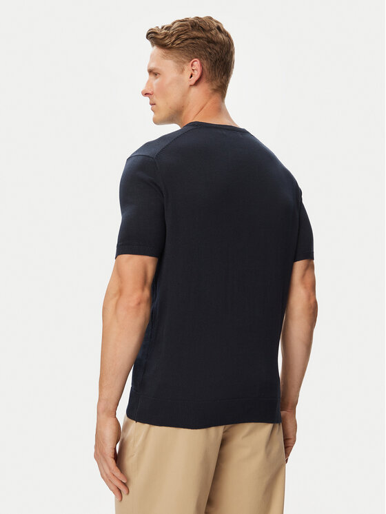 Beverly Hills Polo Club Beverly Hills Polo Club Camiseta P-SS26M-M436344NVY Azul marino Regular Fit