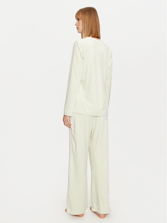 Selmark Selmark Pijama Polar Soft P6273 Verde Regular Fit