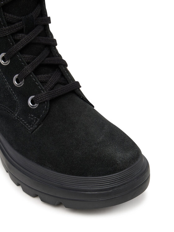 Geox Polokozačky Geox J Kiddartah Wpf J56NDA 00022 C9999 S Černá