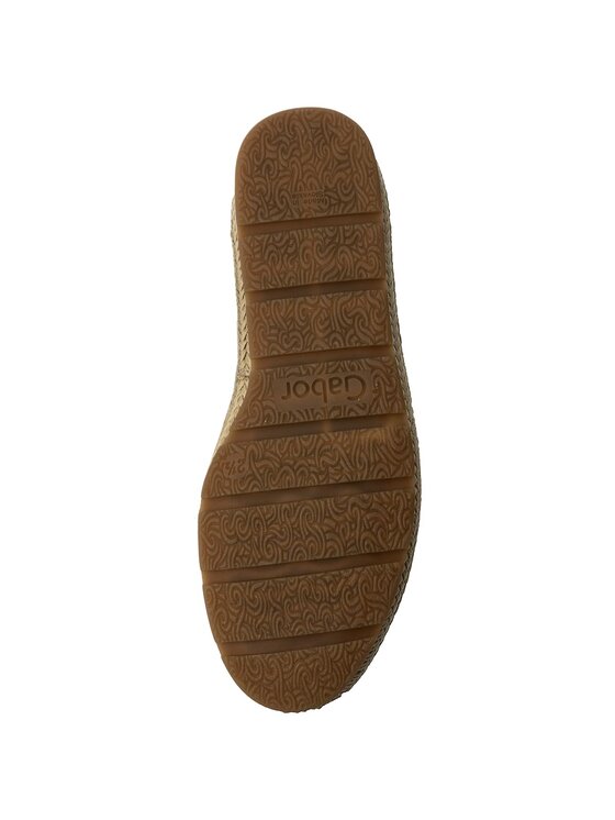 Gabor Espadrile Gabor 82.400.61 Srebrna