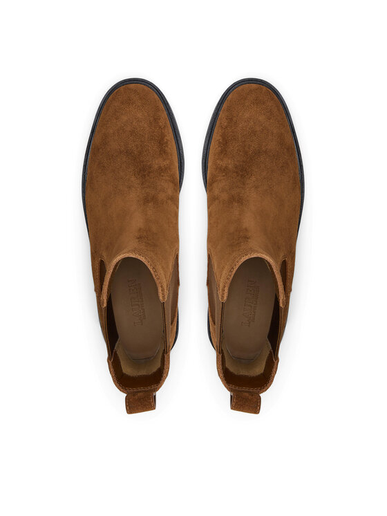 LAUREN RALPH LAUREN Kotníková obuv s elastickým prvkem LAUREN RALPH LAUREN 802951237001 Hnědá