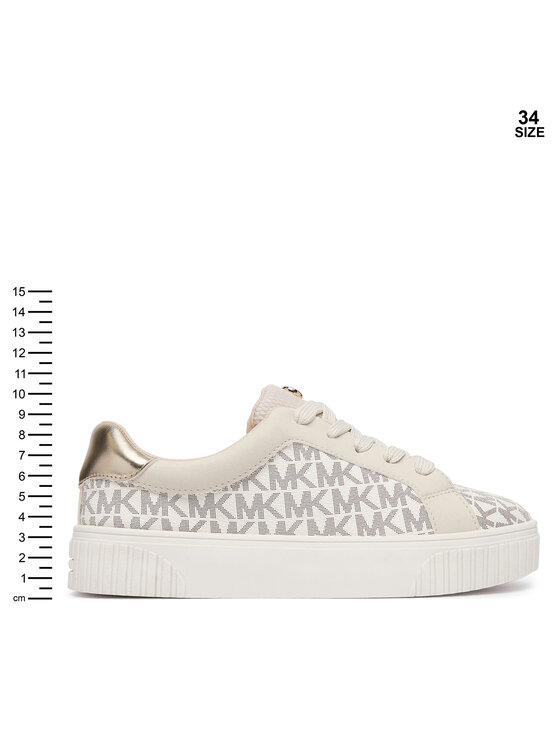 MICHAEL Michael Kors Snīkeri MICHAEL Michael Kors Juniper Aline MK05146256 Balts