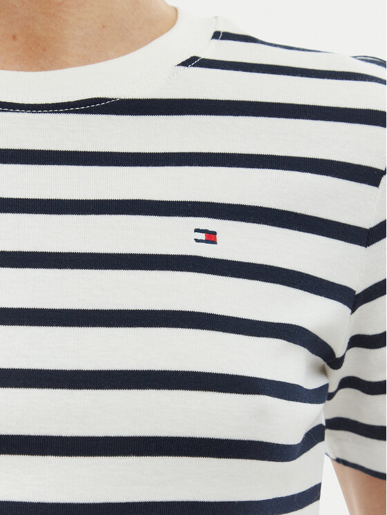 Tommy Hilfiger Tommy Hilfiger Camiseta New Cody WW0WW40587 Blanco Slim Fit