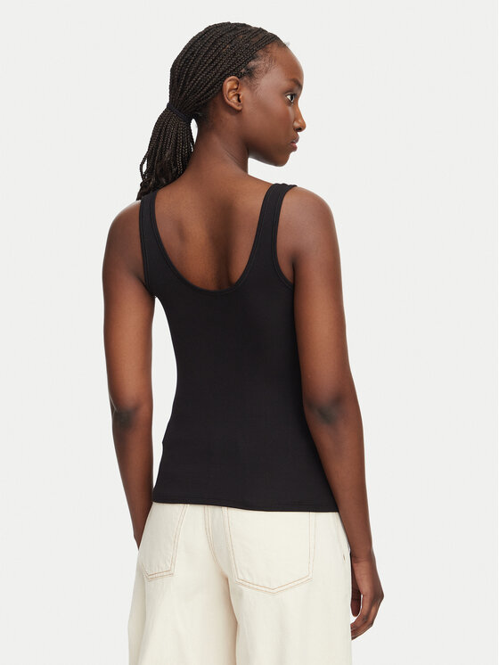 HUGO HUGO Top Heart 50566824 Negro Regular Fit