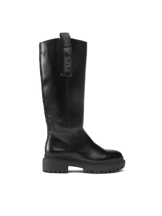 Pepe Jeans Μπότες Pepe Jeans Bettle Handler PLS50461 Μαύρο