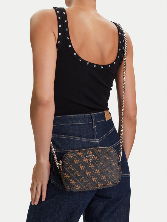 Guess Сумка Guess Noelle II HWQG96 72140 Коричневий
