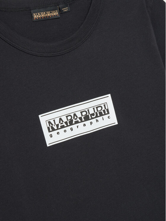 Napapijri Napapijri Póló Chamois NP0A4ILE S Fekete Regular Fit