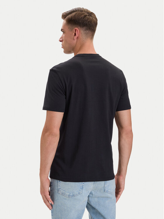 Calvin Klein Calvin Klein Camiseta 30s Logo Graphic LV04LH800G Negro Regular Fit