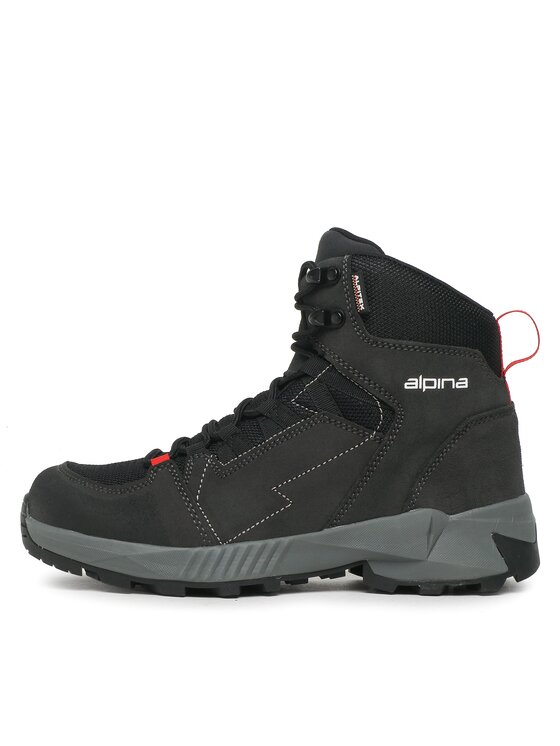 Alpina Трекінгові черевики Alpina Tacker Mid 627D-2 Чорний