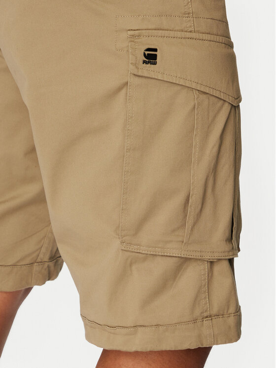 G-STAR G-STAR Pantalones cortos de tela Rovic D08566-5126-239 Beis Relaxed Fit