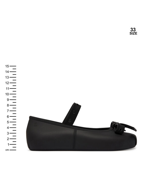Melissa Балетки Melissa Mini Melissa Sophie Crush Inf 37837 Чорний