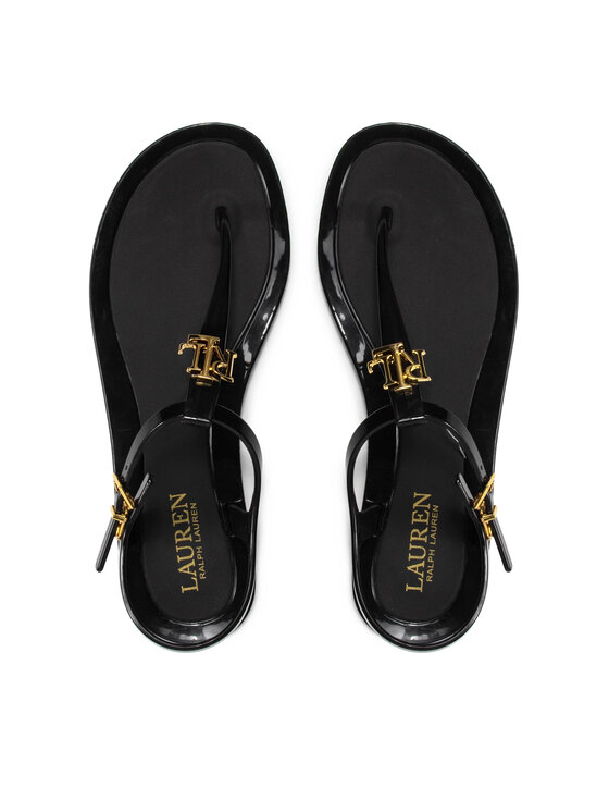 LAUREN RALPH LAUREN Sandály LAUREN RALPH LAUREN Ashtyn 802784684001 Černá