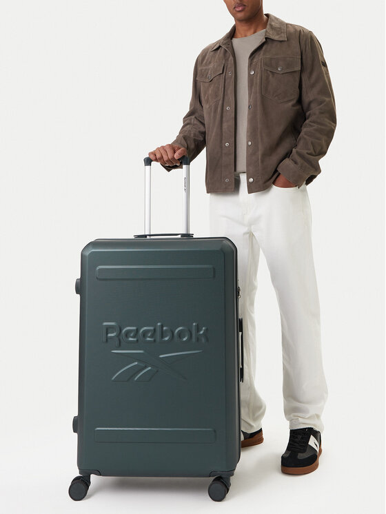 Reebok Liels koferis Reebok CEO-RBK-WAL-024-CCC-L Zaļš